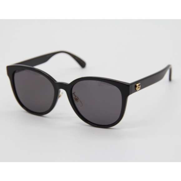 NEW GG0854SK 004 NEW COLLECTION WOMEN’S SUNGLASSES GUCCI GG0854SK BLACK - Picture 1 of 12